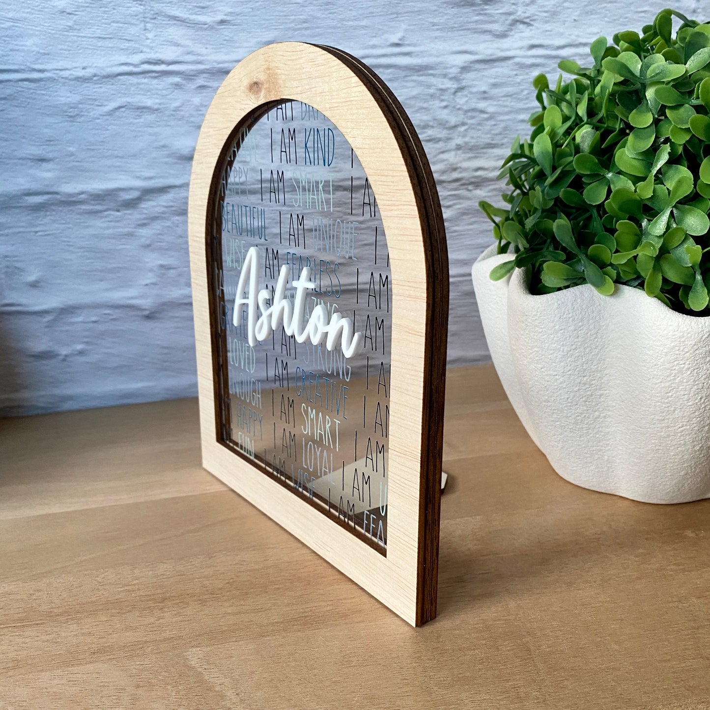 Affirmation Board - UV printed design