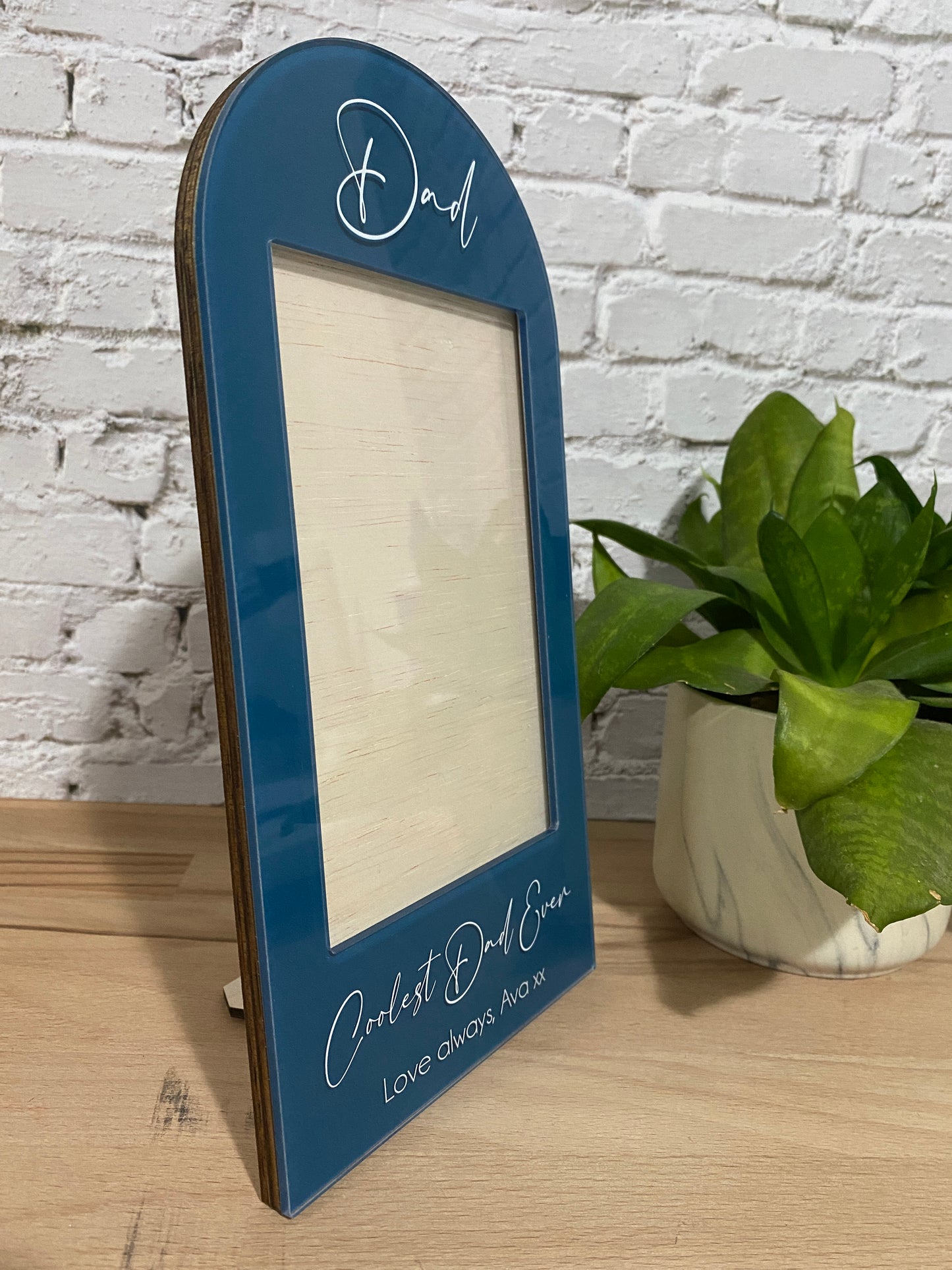 Personalised Photo Frame - UV Printed - Father's Day