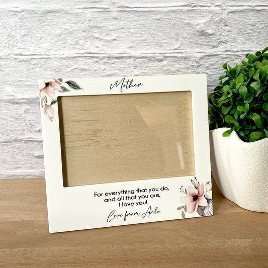 Mother's Day Personalised Photo Frame