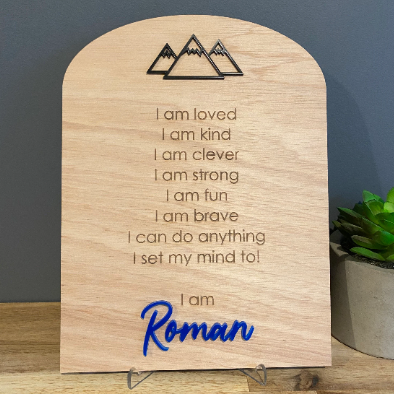 Personalised Affirmation Board