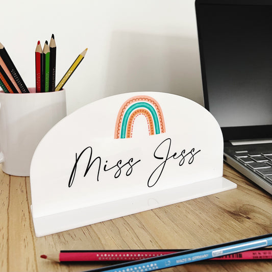 Desk plaque - Personalised